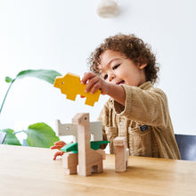 Afbeelding in Gallery-weergave laden, Houten speelgoed set 5 colour