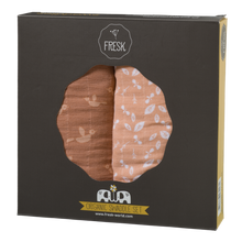 Afbeelding in Gallery-weergave laden, Swaddle set 2 birds/leafs