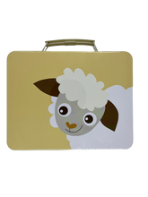 Afbeelding in Gallery-weergave laden, Metallic suitcase sheep