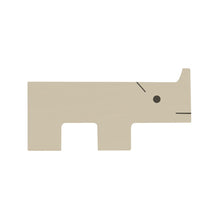 Afbeelding in Gallery-weergave laden, Houten speelgoed rhino grijs
