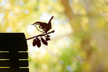 Afbeelding in Gallery-weergave laden, Metal bird winterkoning