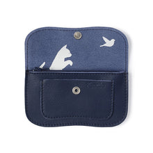 Afbeelding in Gallery-weergave laden, cat chase wallet S Ink blue