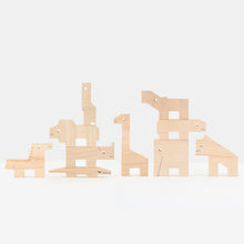 Afbeelding in Gallery-weergave laden, Houten speelgoed set 10 wood