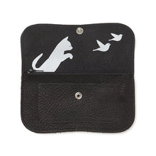 Afbeelding in Gallery-weergave laden, Cat chase wallet M black