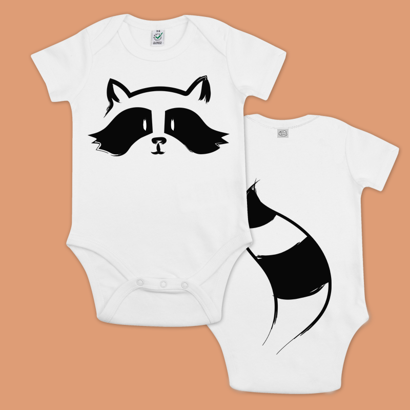 Body suit ss Racoon