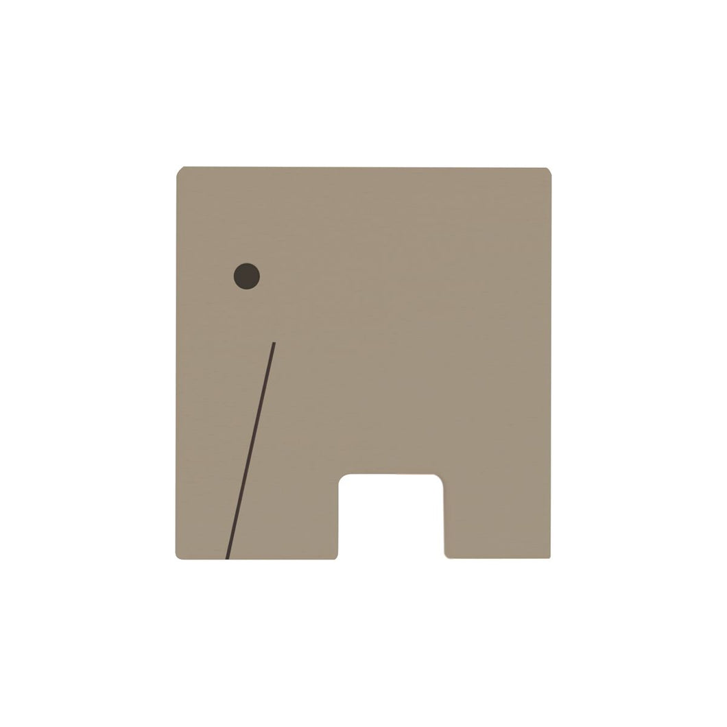 Houten speelgoed elephant grey