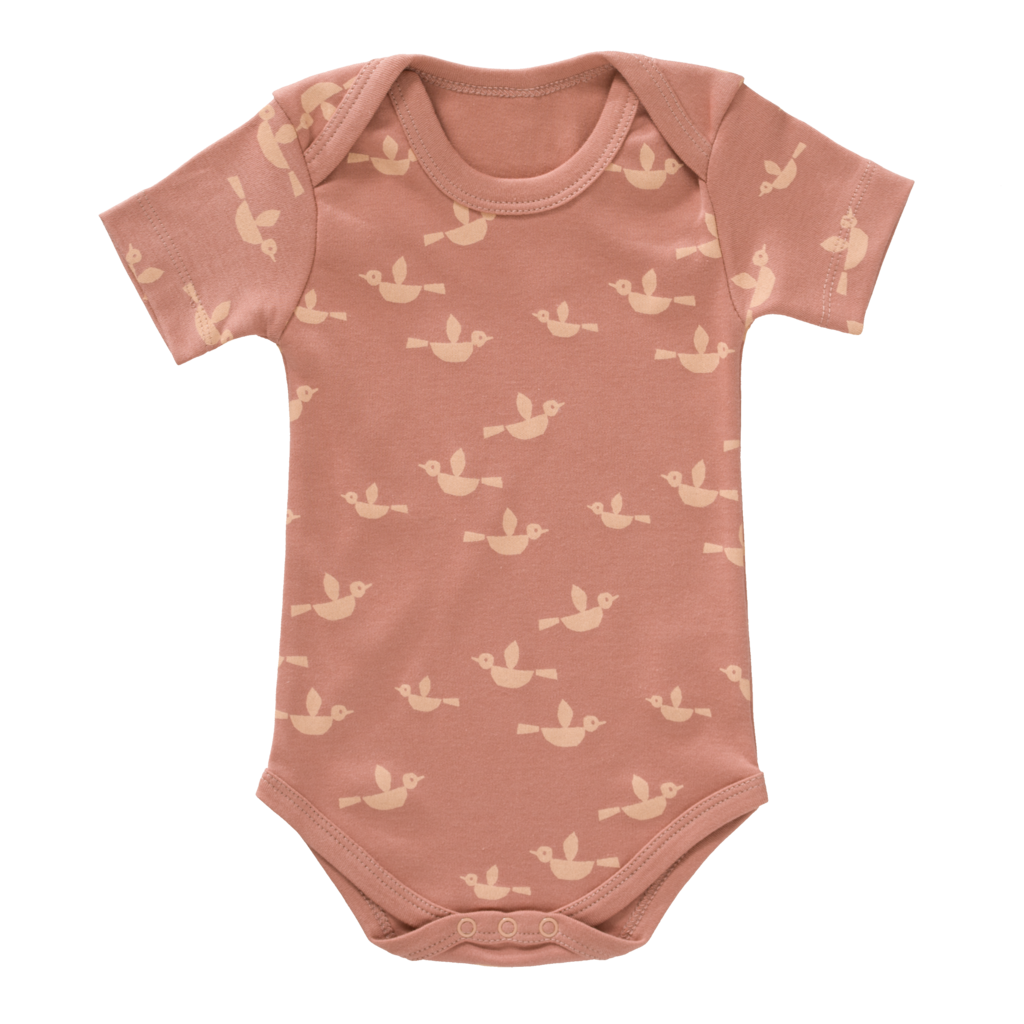 Romper km birds (pink)