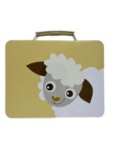Afbeelding in Gallery-weergave laden, Metallic suitcase sheep
