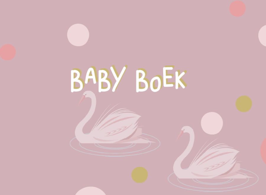 Baby boek roze