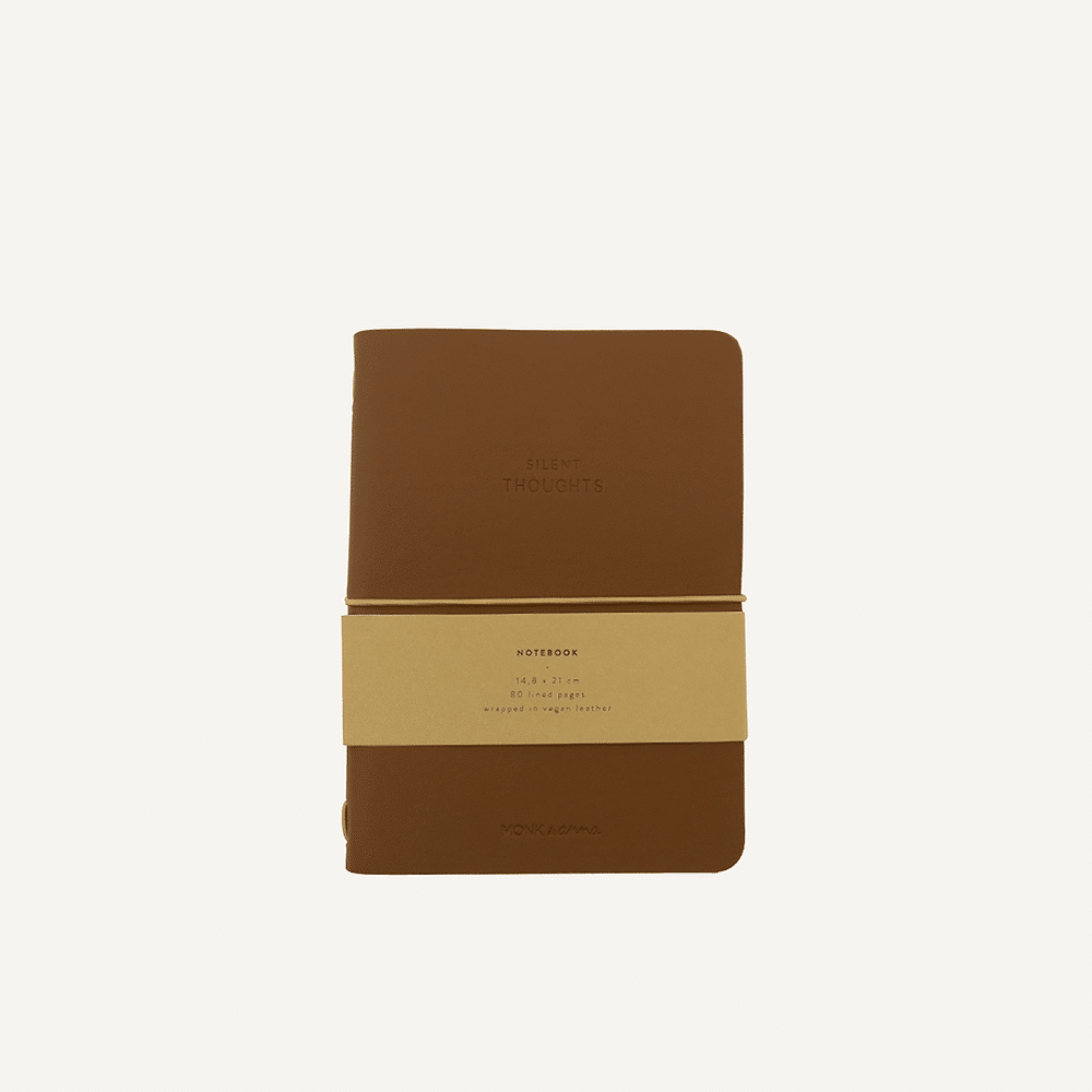 Notebook vegan leather (oak)