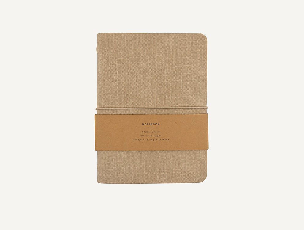 Notebook vegan leather (shell)