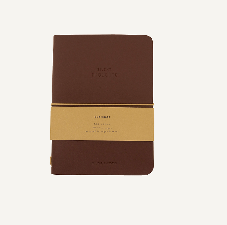 Notebook vegan leather (mahog)
