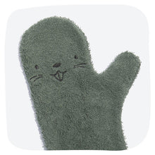 Afbeelding in Gallery-weergave laden, Shower glove (green bear)
