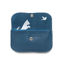 Afbeelding in Gallery-weergave laden, cat chase wallet S faded blue
