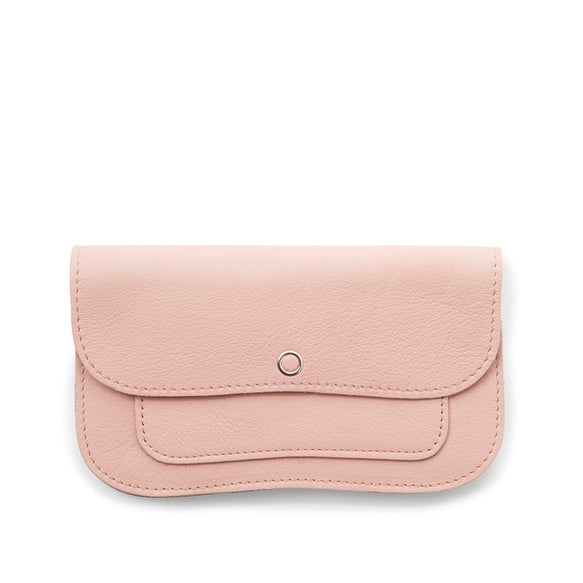 Cat chase wallet M soft pink