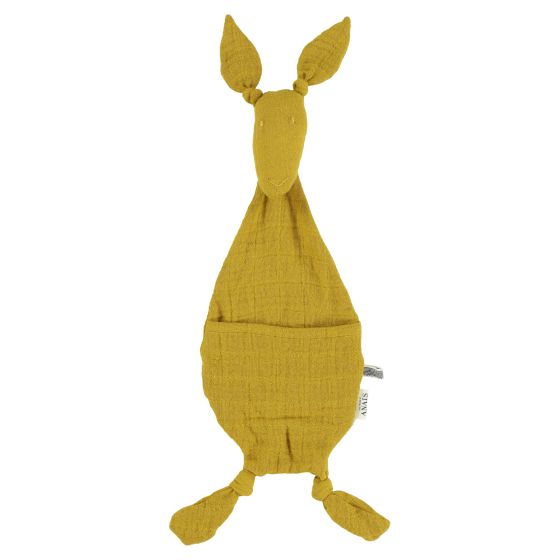 kangaroo comforter (yellow)