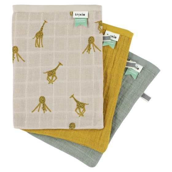 washcloth per 3 giraffe